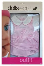 Opakowanie Ubranko deluxe sukienka w kratkę