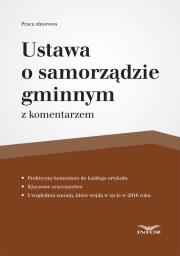 Opakowanie Uustawa o samorządzie gminnym z komentarzem