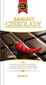 Zamiast czekolady. Autor: Peregrino Antonio. Dadada.pl Okładka książki Zamiast czekolady