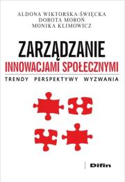 Okładka książki Zarządzanie innowacjami społecznymi
