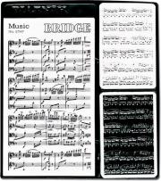 Opakowanie Zestaw brydżowy z bloczkiem Muzyka 2 talie