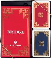 Opakowanie Zestaw brydżowy z bloczkiem President 2 talie