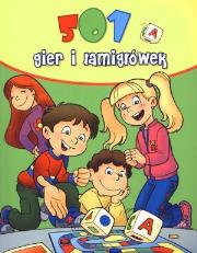 Okładka książki 501 gier i łamigłówek