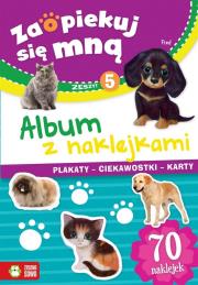 Okładka książki Album z naklejkami cz.5. Zaopiekuj się mną