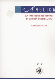 Opakowanie Anglica An International Journal of English Studies 21/2 2012