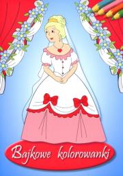 Okładka książki Baśniowe kolorowanki