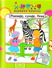 Okładka książki Bibl. mądrego dziecka - Poznaję, rysuję, liczę