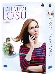 Chichot losu. Autor: Hanka Lemańska, Wojciech Tomczyk. Dadada.pl Okładka książki Chichot losu