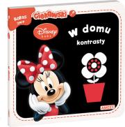 Disney Baby. W domu – kontrasty. Autor: Opracowanie zbiorowe. Dadada.pl Okładka książki Disney Baby. W domu – kontrasty