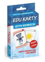 Okładka książki Edu karty. Język niemiecki MAGNUS