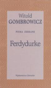 Okładka książki Ferdydurke. Pisma zebrane tom II
