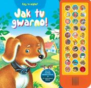 Jak tu gwarno! Czyj to odgłos?. Autor: praca zbiorowa. Dadada.pl Okładka książki Jak tu gwarno! Czyj to odgłos?