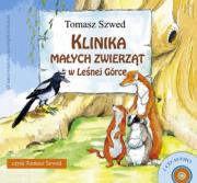 Klinika Małych Zwierząt w Leśnej Górce. Audiobook. Autor: Tomasz Szwed. Dadada.pl Okładka książki Klinika Małych Zwierząt w Leśnej Górce. Audiobook