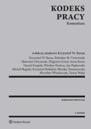 Okładka książki Kodeks pracy Komentarz