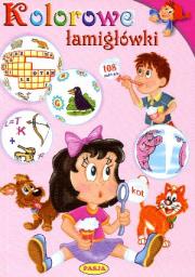 Okładka książki Kolorowe łamigłówki