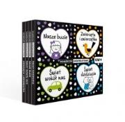 Okładka książki Kontrastowe książeczki Box 6m+