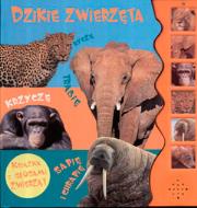 Książeczka dźwiękowa - Dzikie zwierzęta. Autor: Robert Frederick. Dadada.pl Okładka książki Książeczka dźwiękowa - Dzikie zwierzęta