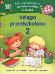 Okładka książki Księga przedszkolaka 2 GJ
