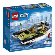Okładka książki Lego City Łódź wyścigowa
