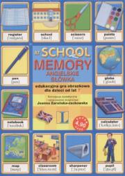 Okładka książki Memory at school. Angielskie słówka