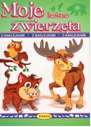Moje leśne zwierzęta. Autor: praca zbiorowa. Dadada.pl Okładka książki Moje leśne zwierzęta