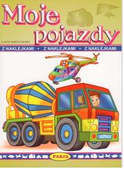 Moje pojazdy. Autor: praca zbiorowa. Dadada.pl Okładka książki Moje pojazdy