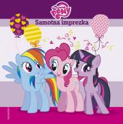 My Little Pony. Samotna imprezka. Autor: Teresa Duralska-Macheta (red.). Dadada.pl Okładka książki My Little Pony. Samotna imprezka