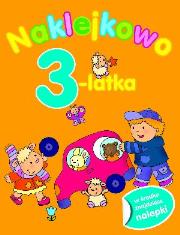 Okładka książki Naklejkowo 3-latka