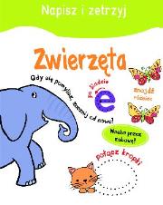 Napisz i zetrzyj - Zwierzęta. Autor: Neale Kristy. Dadada.pl Okładka książki Napisz i zetrzyj - Zwierzęta