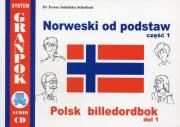 Okładka książki Norweski od podstaw część 1 z płytą CD