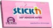 Okładka książki Notes samoprzylepny 360 st. różowy 100 kart.