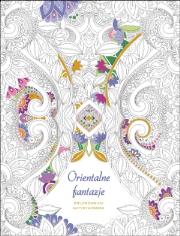 Okładka książki Orientalne fantazje Kolorowanka antystresowa