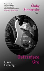 Okładka książki Ostrzejsza Gra Tom 2 serii Śluby Sinnersów