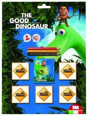 Opakowanie Pieczątk Dobry Dinozaur blister 5 sztuk