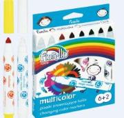 Opakowanie Pisaki Multicolor 6+2 kolory FIORELLO