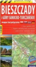 Okładka książki Plastic map Biesz.i Góry Sanocko-Turcz.1:65 000