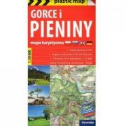 Plastic map Gorce i Pieniny 1:50 000. Autor: praca zbiorowa. Dadada.pl Okładka książki Plastic map Gorce i Pieniny 1:50 000