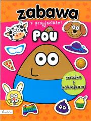 POU. Zabawa z przyjaciółmi. Książka z naklejkami. Autor: praca zbiorowa. Dadada.pl Okładka książki POU. Zabawa z przyjaciółmi. Książka z naklejkami