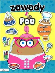 POU. Zawody. Książka z naklejkami. Autor: praca zbiorowa. Dadada.pl Okładka książki POU. Zawody. Książka z naklejkami