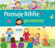 Poznaję Biblię Gra memory. Autor:   Praca zbiorowa. Dadada.pl Okładka książki Poznaję Biblię Gra memory