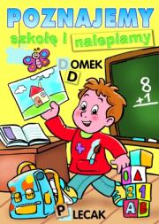 Okładka książki Poznajemy szkołę i nalepiamy