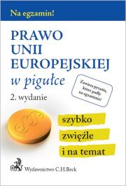 Okładka książki Prawo Unii Europejskiej w pigułce