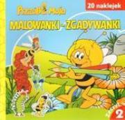 Okładka książki Pszczółka Maja. Zeszyt 2. Malowanki - zgadywanki