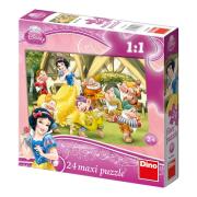 Puzzle 24 Maxi Królewna Śnieżka DINO. Wydawca: Dino Toys. Dadada.pl Opakowanie Puzzle 24 Maxi Królewna Śnieżka DINO