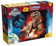 Puzzle dwustronne maxi 150 elementów Jurassik Park. Wydawca: Lisciani. Dadada.pl Opakowanie Puzzle dwustronne maxi 150 elementów Jurassik Park