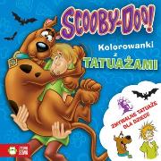 Okładka książki Scooby-Doo. Kolorowanki z tatuażami