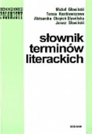 Słownik terminów literackich. Autor: Janusz Sławiński. Dadada.pl Okładka książki Słownik terminów literackich