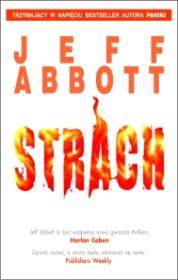 Strach. Autor: Abbott Jeff. Dadada.pl Okładka książki Strach
