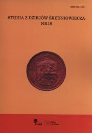 Opakowanie Studia z dziejów średniowiecza nr. 19