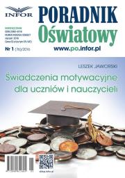 Świadczenia motywacyjne dla uczniów i nauczycieli. Autor: Jaworski Leszek. Dadada.pl Okładka książki Świadczenia motywacyjne dla uczniów i nauczycieli